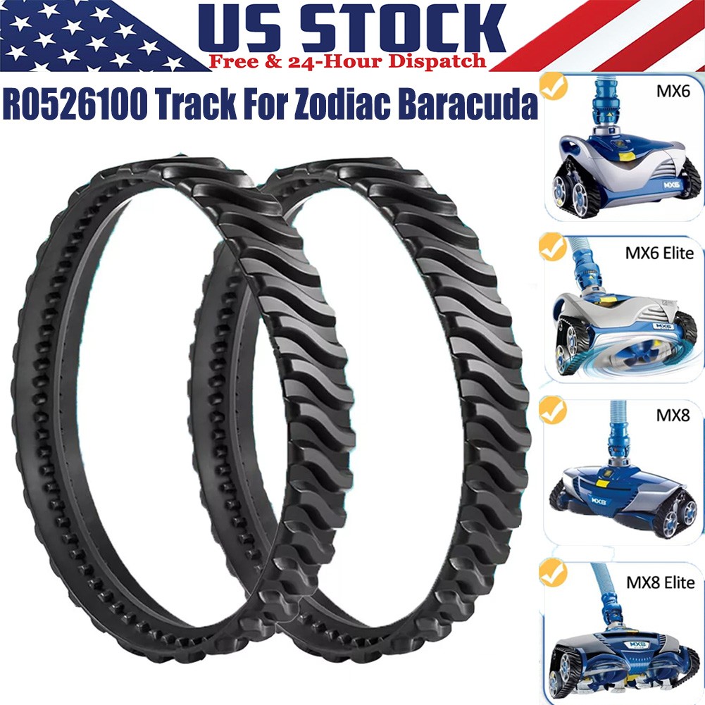 2 Pack Pool Cleaner Ultra Durable Track Fit for Zodiac Baracuda MX8 MX6 R0526100
