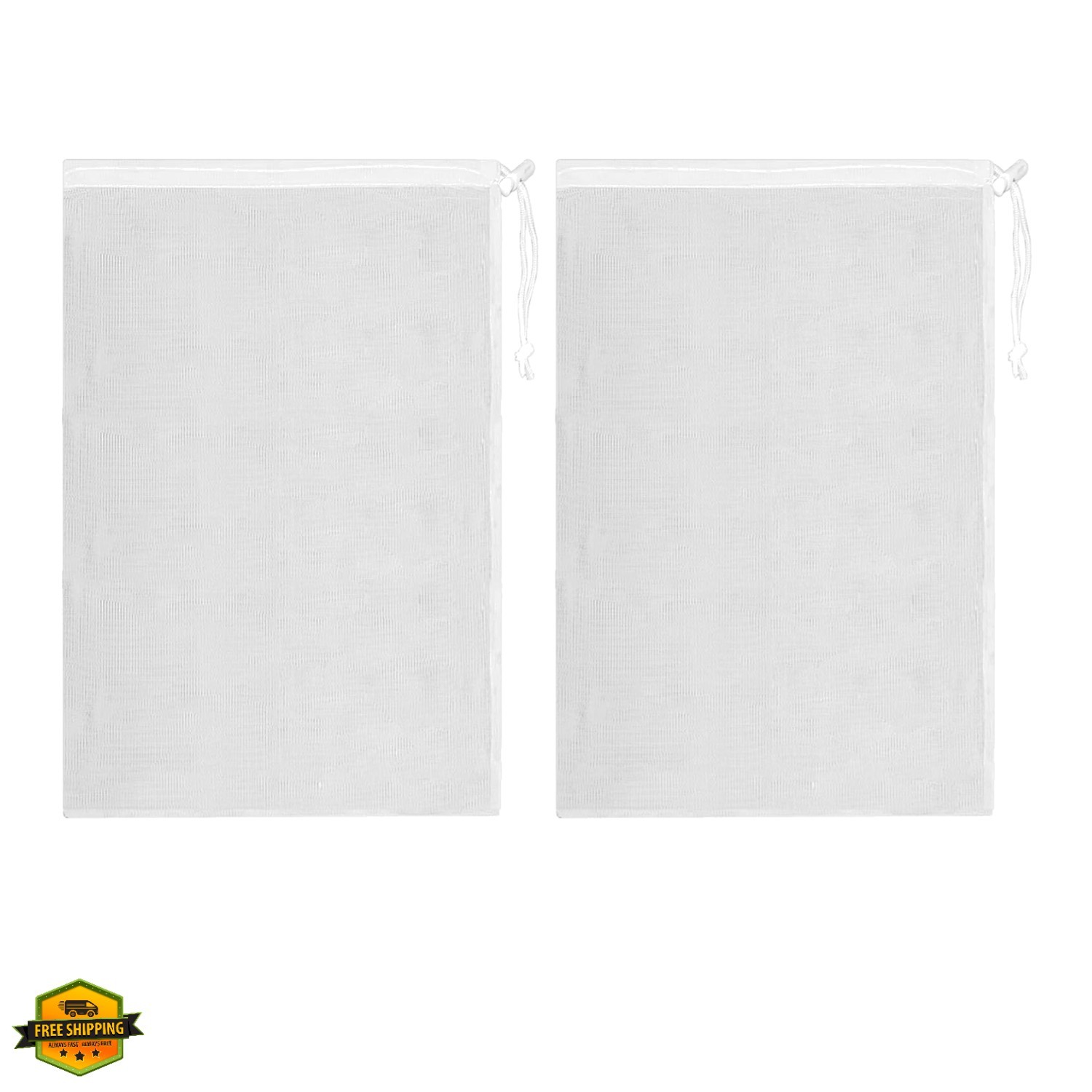 2pcs 16 x 24 Inch Pool Cleaning Bag, Fine Mesh Replacement Bag for Pool Vacuu…