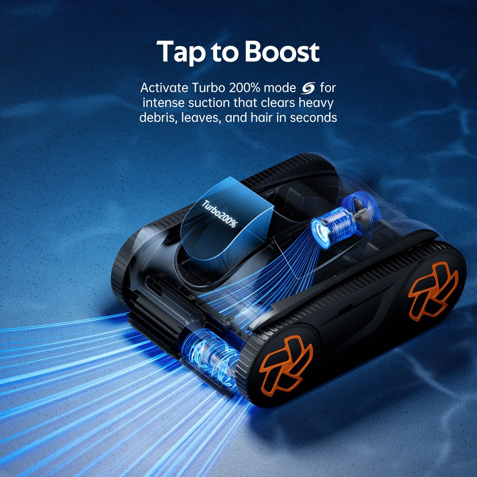 iGarden Pool Cleaner K40,4H Cordless Robotic Pool Vacuum For Inground Pools