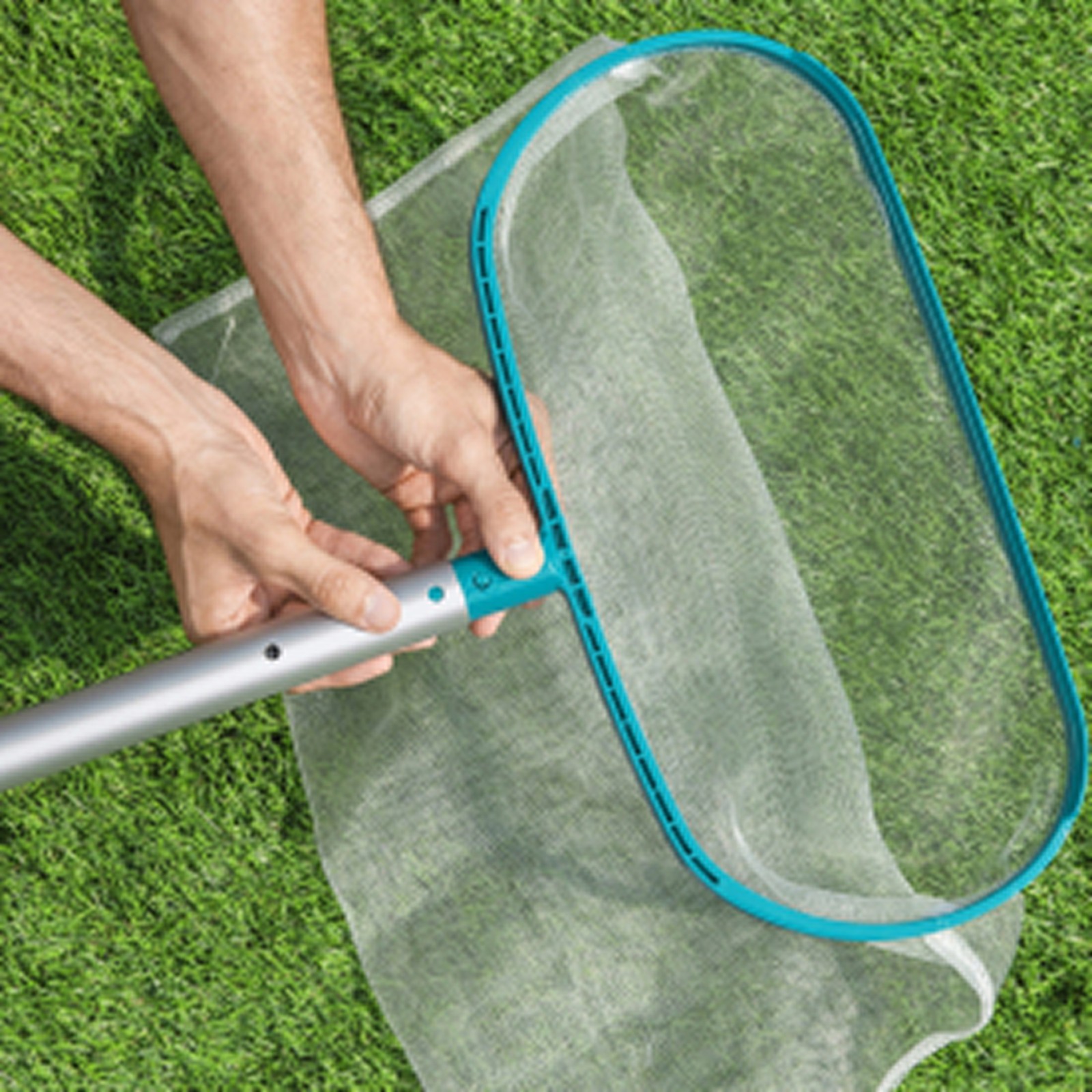Bestway Pool Leaf Skimmer, AquaNet Mesh Net for In-Ground & Above-Ground Pool