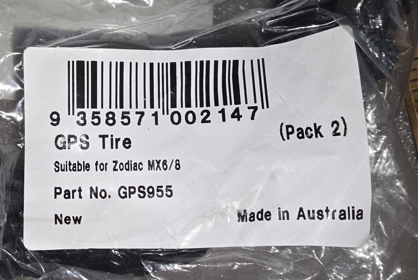 Replacement Tires Compatible w/Zodiac Barracuda MX6/8 Pool Cleaner 4 Tracks