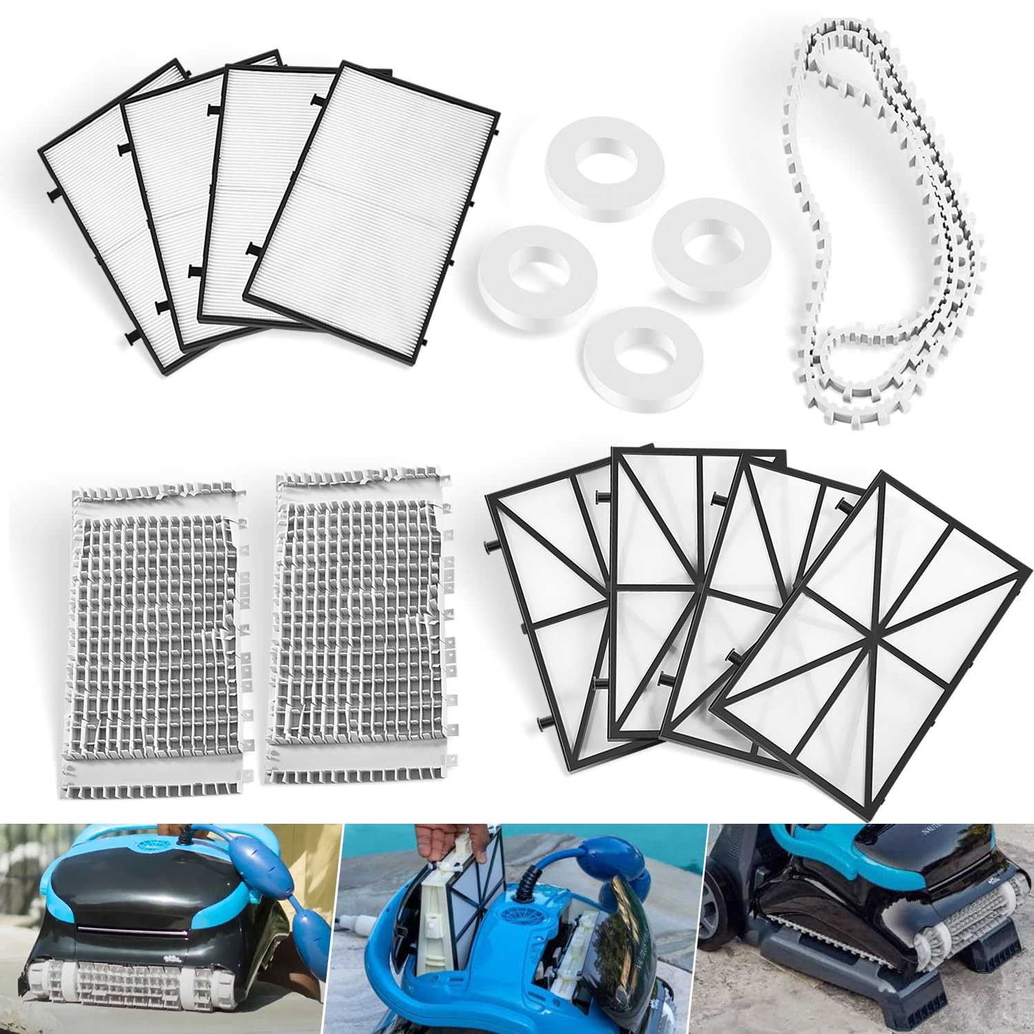 Tune-up Kit for Maytronics Dolphin Nautilus CC Plus Robotic Pool Cleaner Incl…