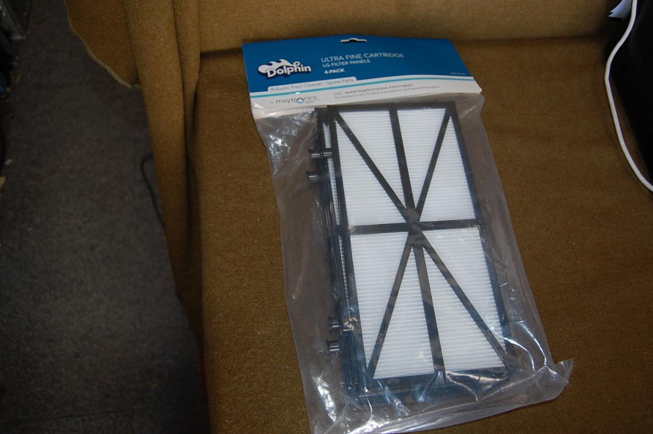 Maytronics Dolphin Large Ultra Fine Cartridge Filter Panel Pack of 4 9991425 R4