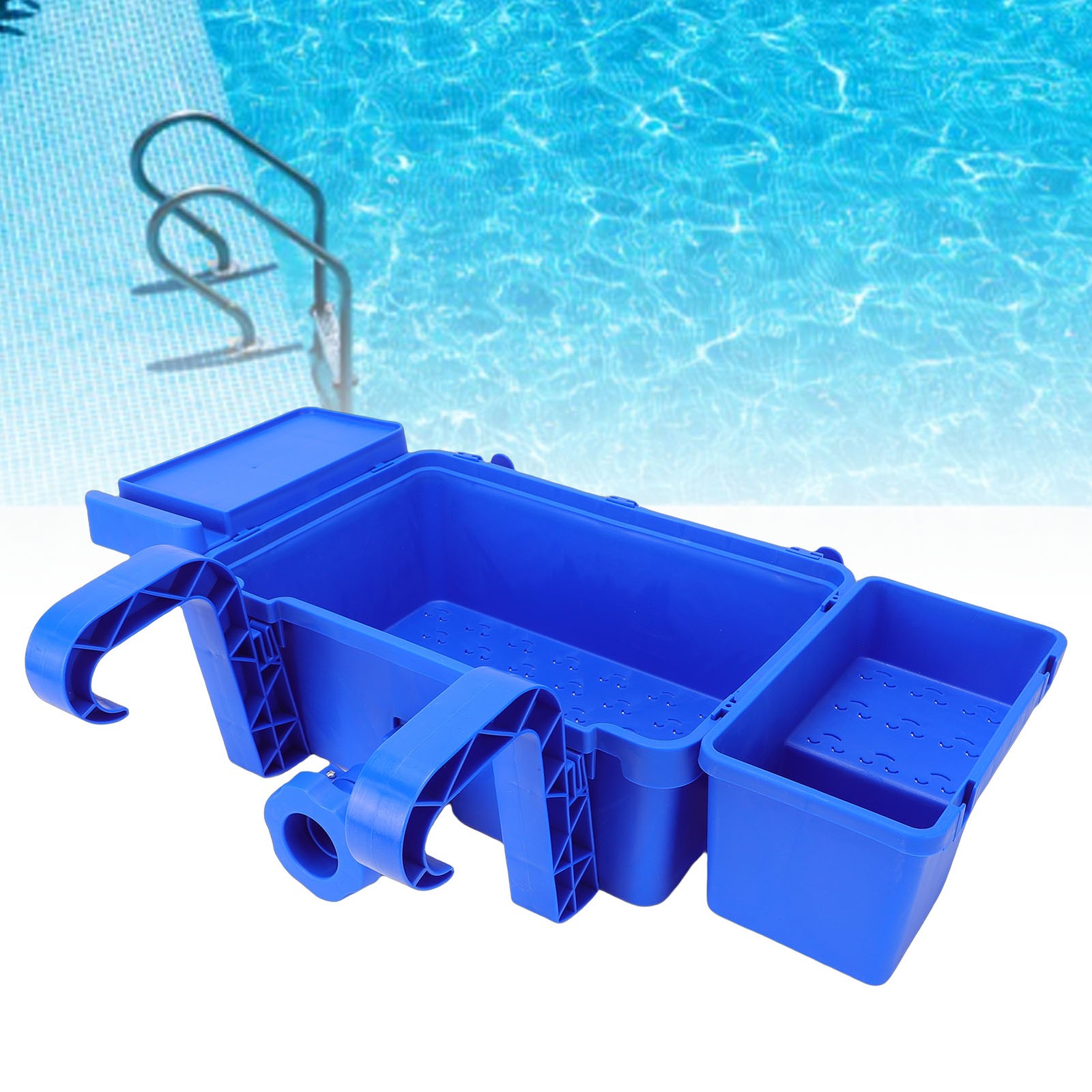 Poolside Storage Basket Detachable Hanging Organizer For Swimming Pool Beach SET
