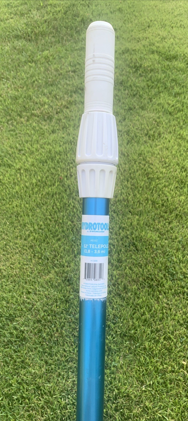 SWIMLINE HYDROTOOLS 8351 2-Piece Telescopic Pole 6 To 12 Feet