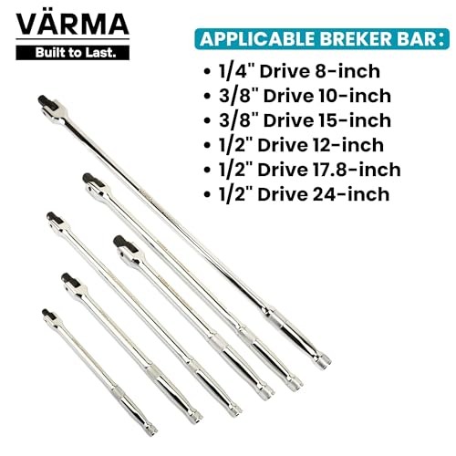 3/8&Prime; Breaker Bar Replacement Head Kit (2 PACK)– Advanced Washer 3/8&Prime; Drive