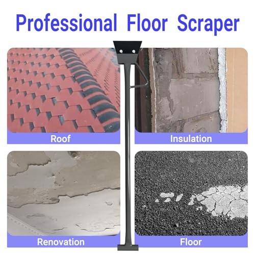 Heavy Duty 7&Prime; Floor Scraper Scraper – Tile Clips Remover