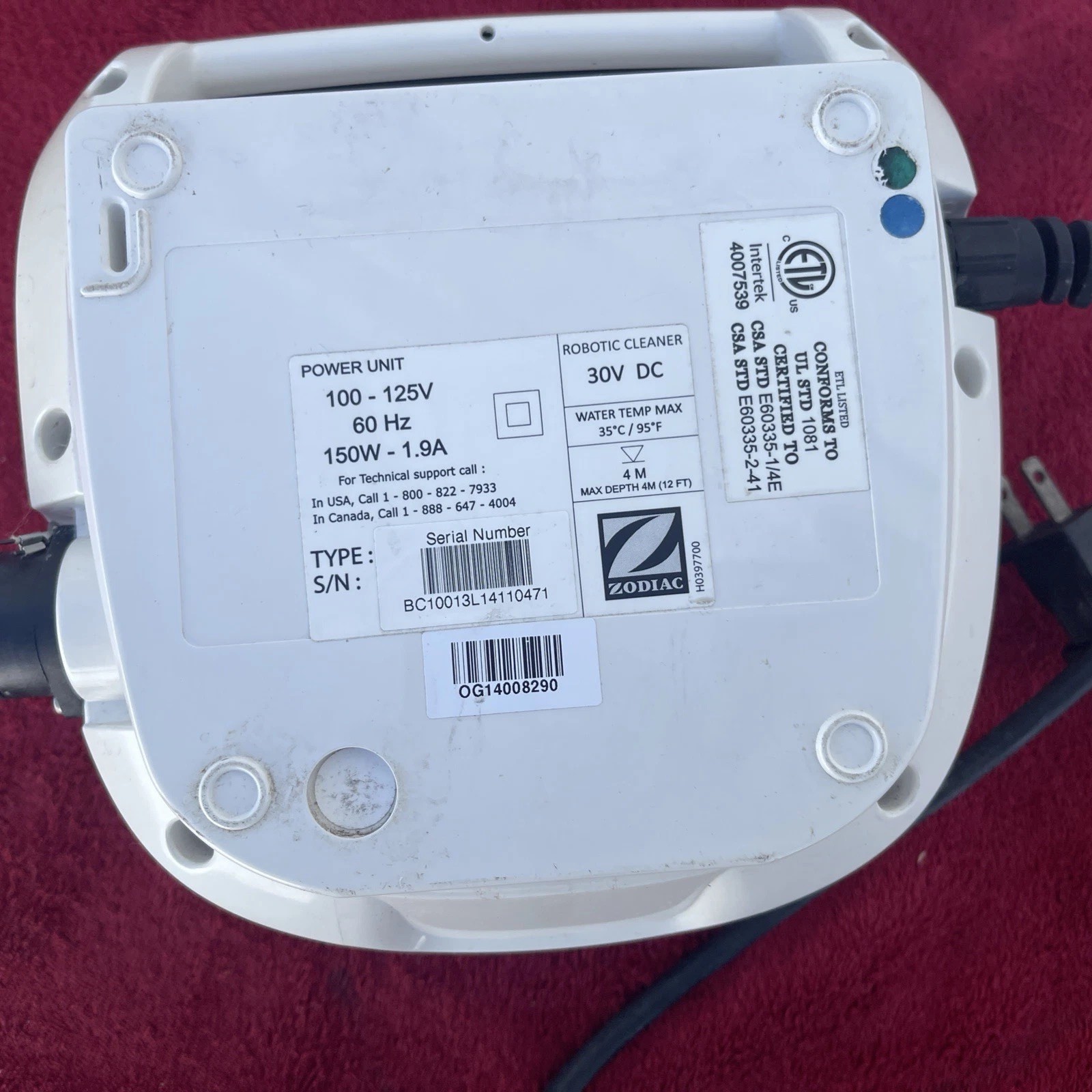 ZODIAC POLARIS POWER SUPPLY CONTROL UNIT For 9450 SPORT