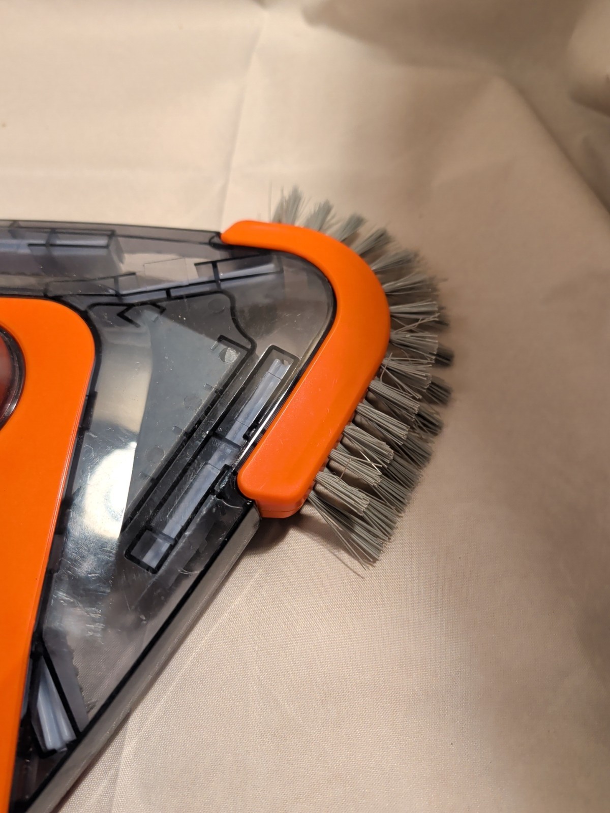 Tidymister Pool Vacuum Head Orange – New – Missing Handle Connector Parts