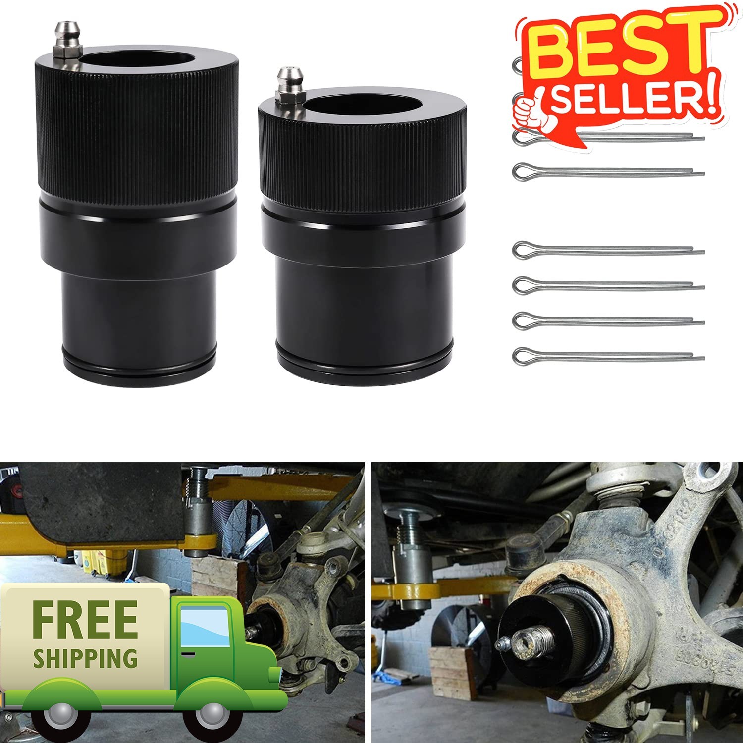 40/44mm Wheel Bearing Greaser Tool for Polaris Ranger Sportsman RZR XP1000