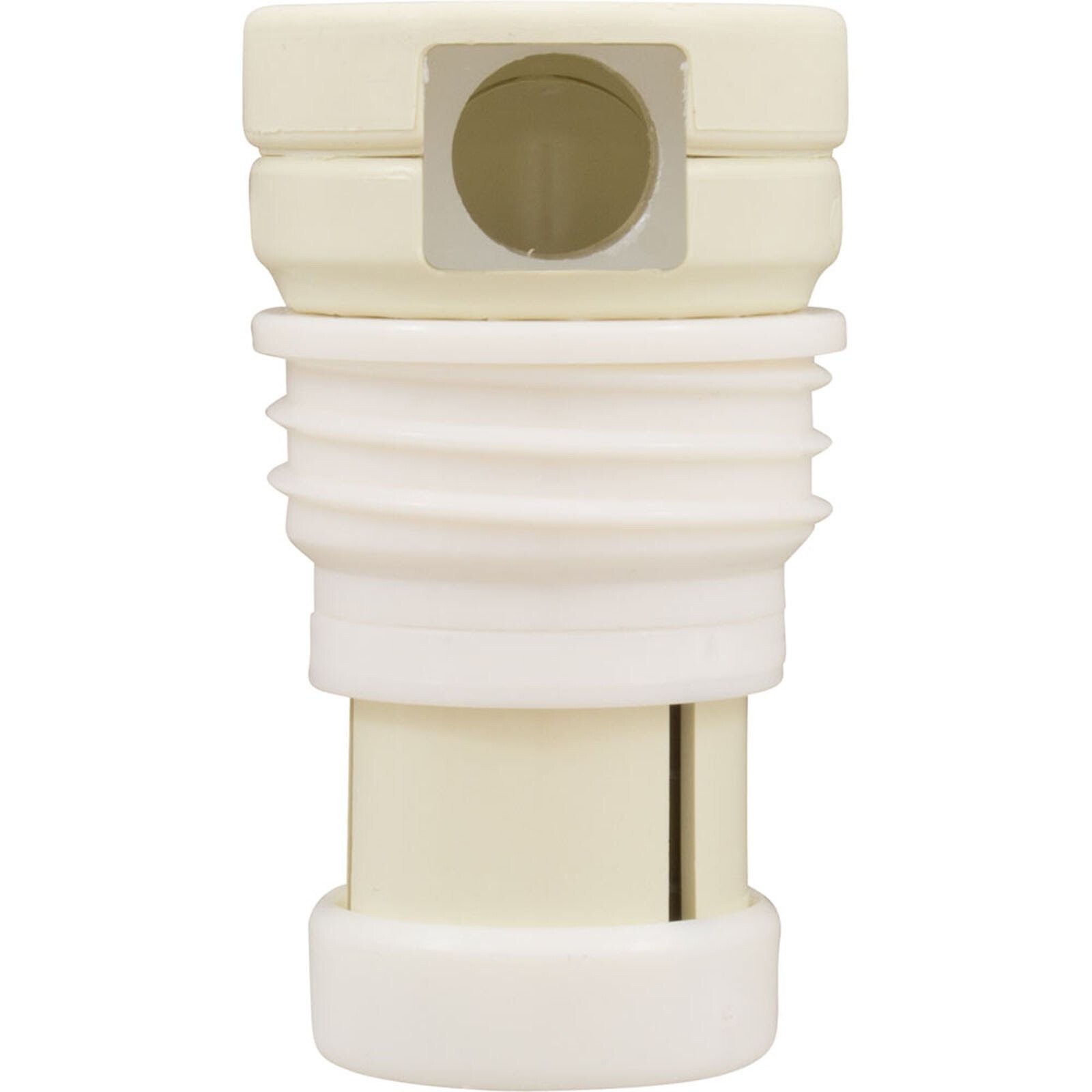 4-9-405 Zodiac High Flow Threaded Cleaning Head, Light Cream
