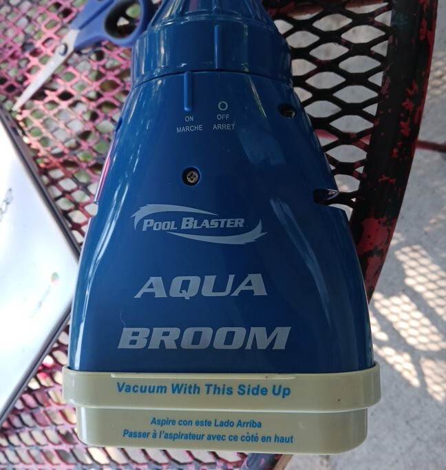 Water Tech Aqua Broom Pool Blaster Battery Operated- Works- Pre-owned