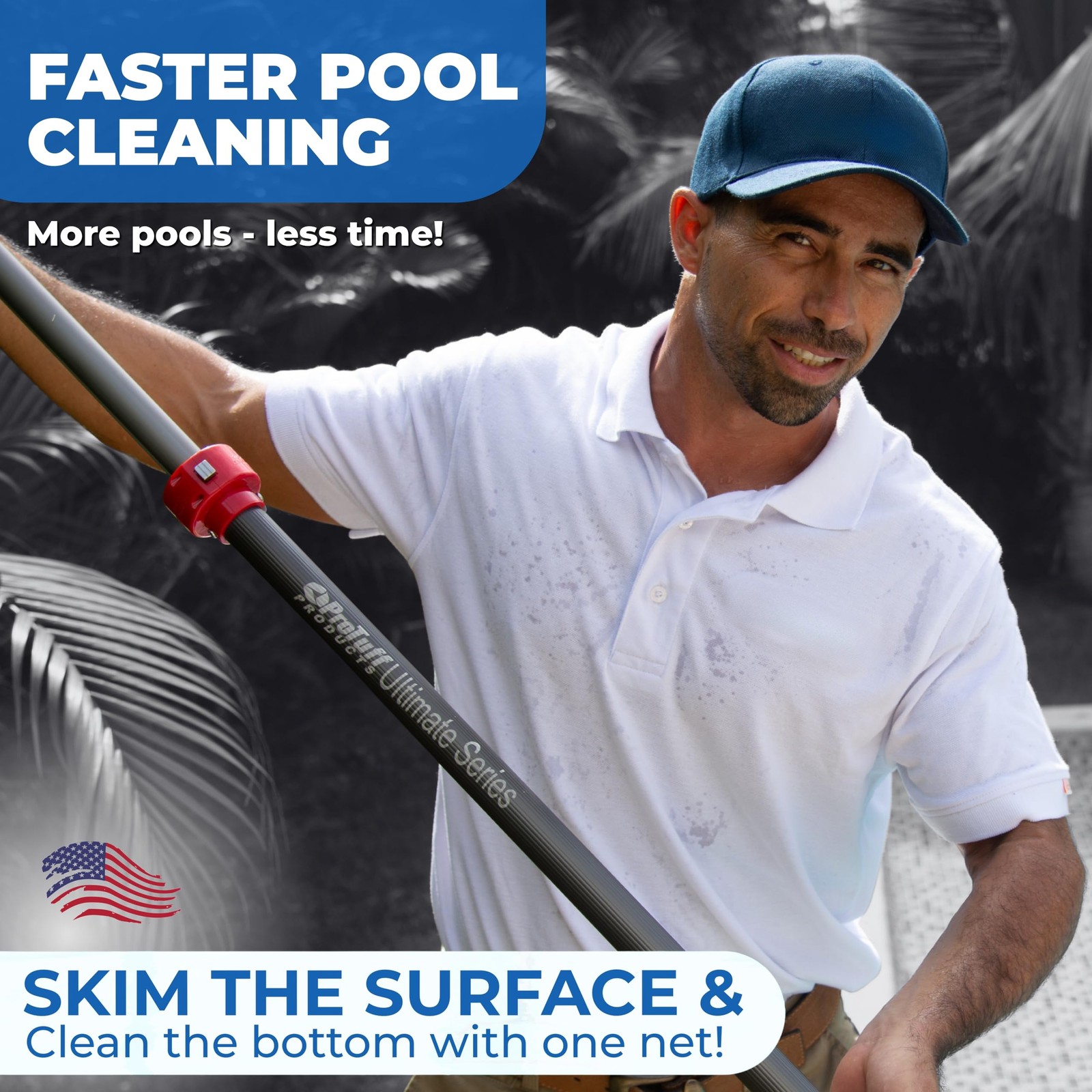 Pool Silt Net 13.5in 250 Micron Fine Mesh – For Cloudy Water Cleaning