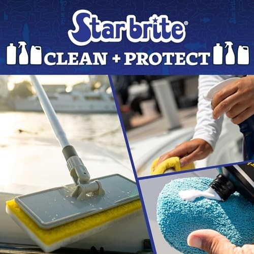 8&Prime; Heavy Duty Cleaning Brush – Durable, High Standard 8&Prime; Brush White – Stiff
