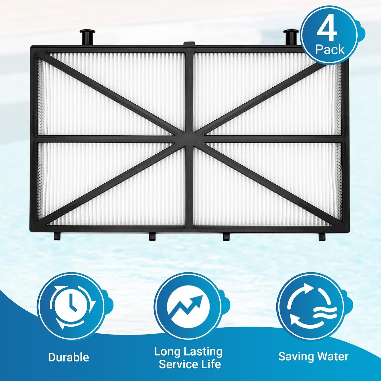 Filter for Dolphin Robotic Pool Cleaner Nautilus CC Plus M400 M500 9991432-R4 4