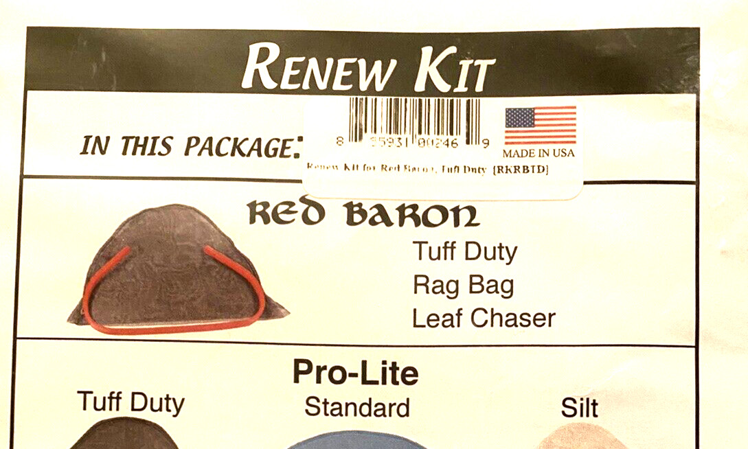 Red Baron Renewal Kit RKRBTD Tuff Duty Net Leaf Rake Pool Spa