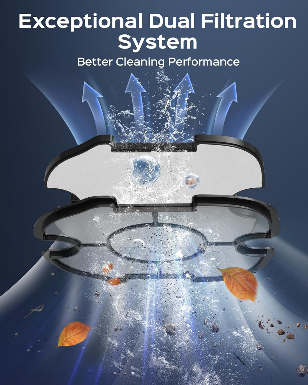 WYBOT A1 Robotic Pool Cleaner – Dual Layer Filtration, Strong Suction, 130 Mins