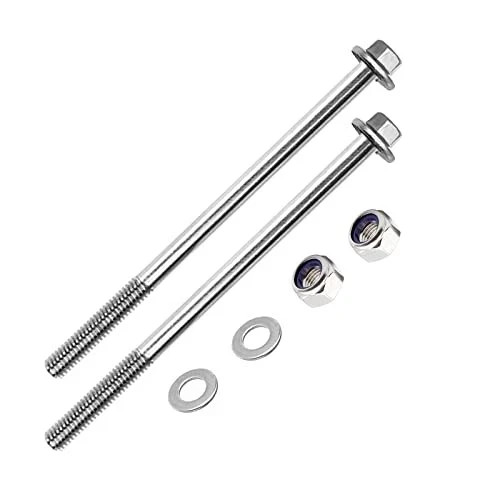 304 Stainless steel Front Control A-Arm Bolt Kit for Polaris 7519087(2 Pack)