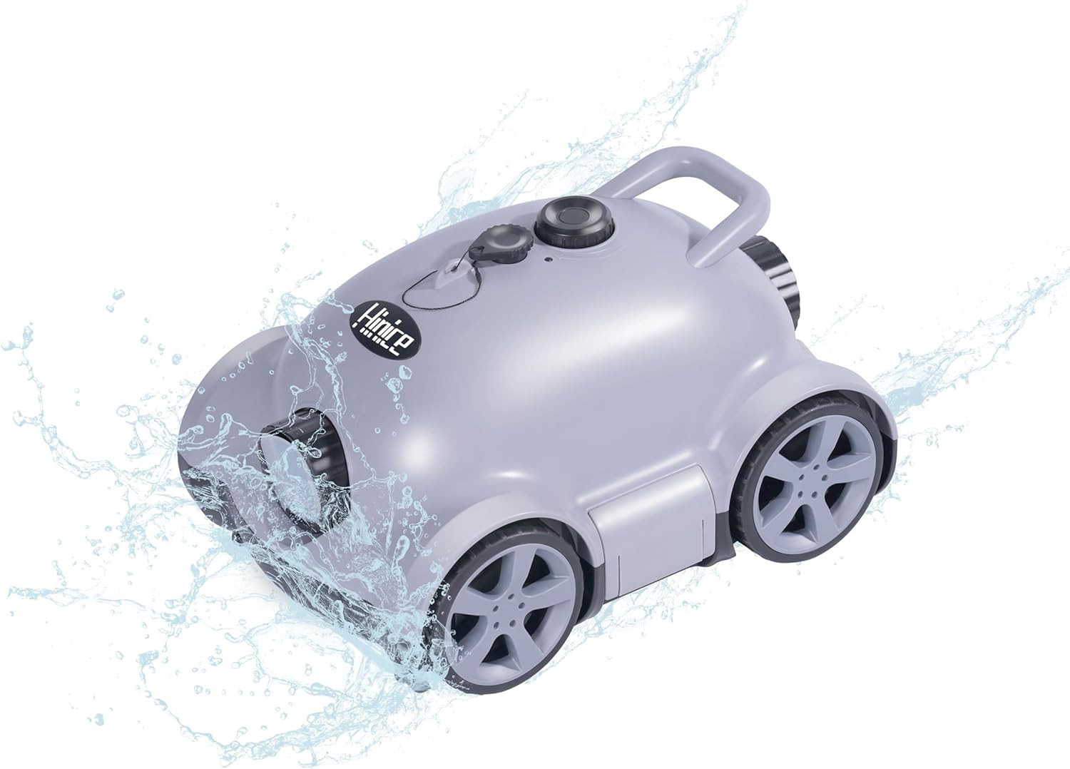 Cordless Robotic Pool Cleaner,Automatic Pool Vacuum Robot for In-Ground/Above Gr