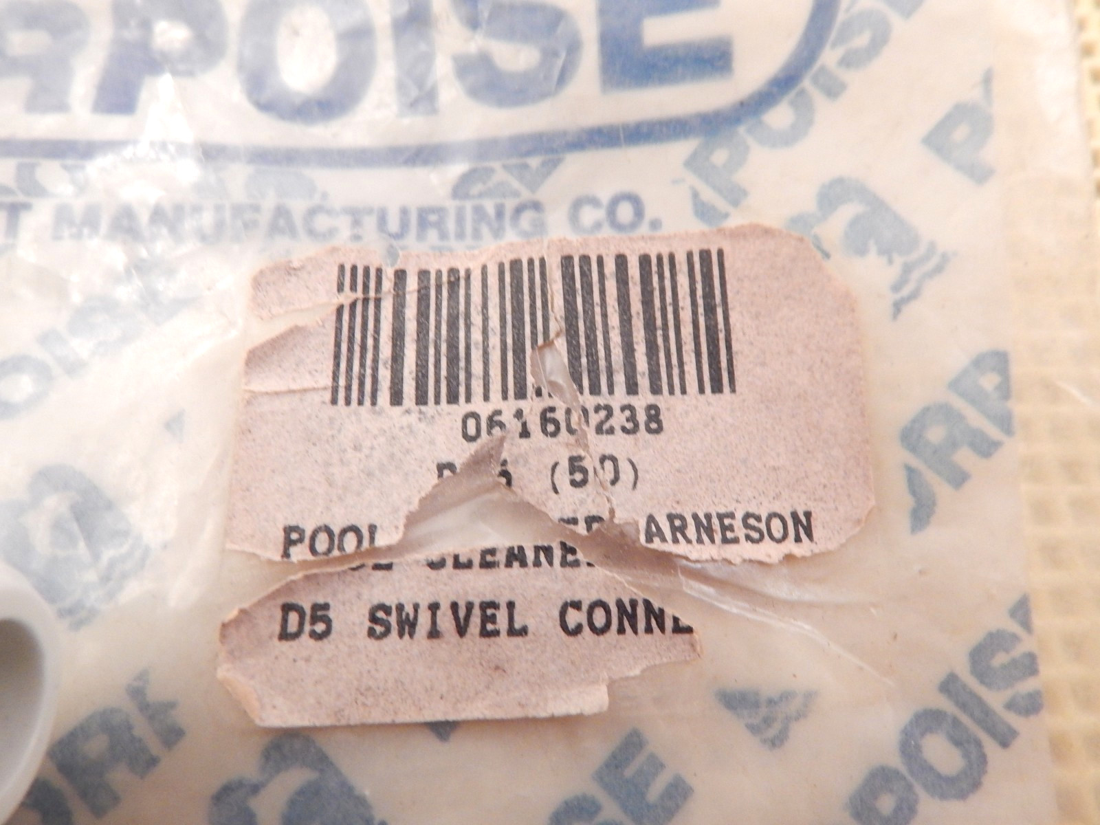 Porpoise Pool Cleaner Arneson D5 Hose Swivel Connector