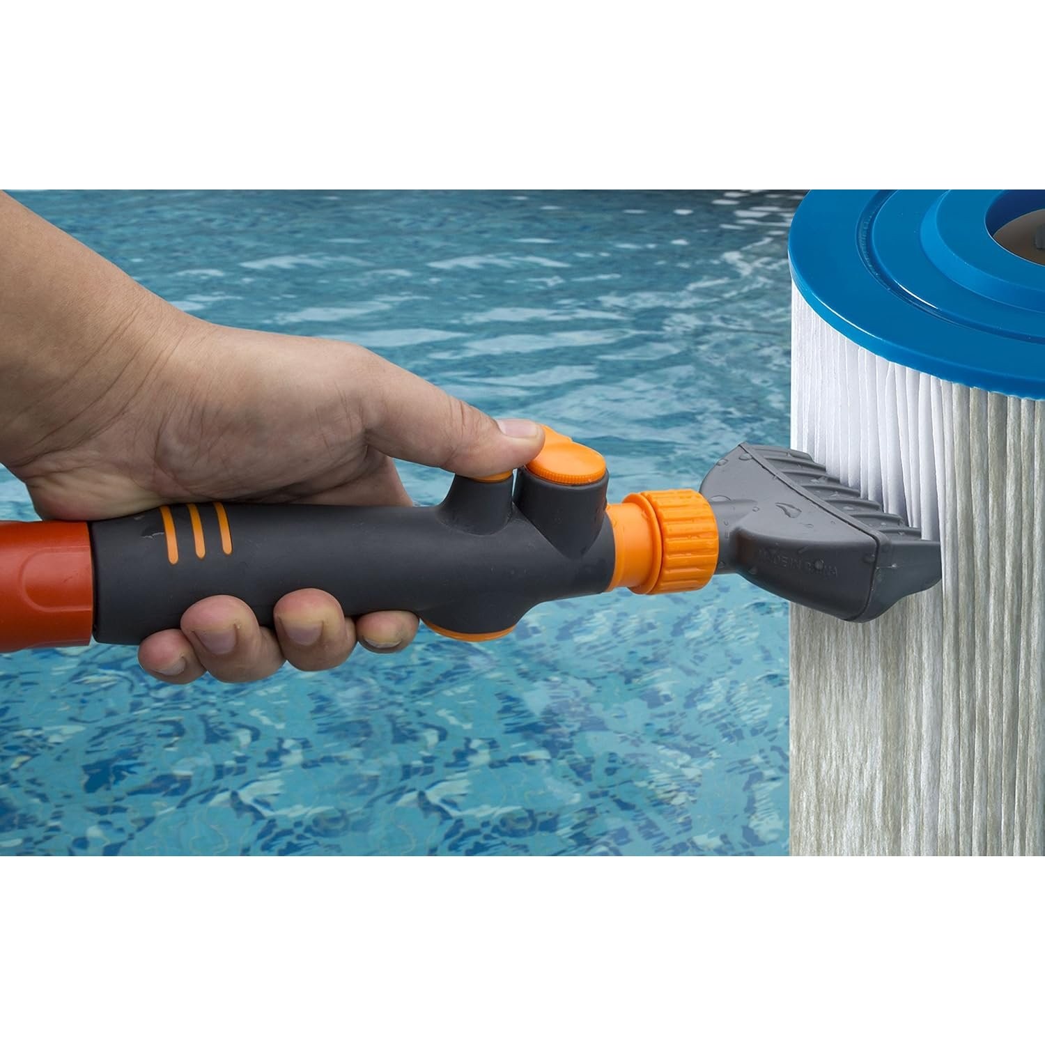Effortless Pool & Spa Filter Cleaner for Fast Dirt Removal & Maintenance