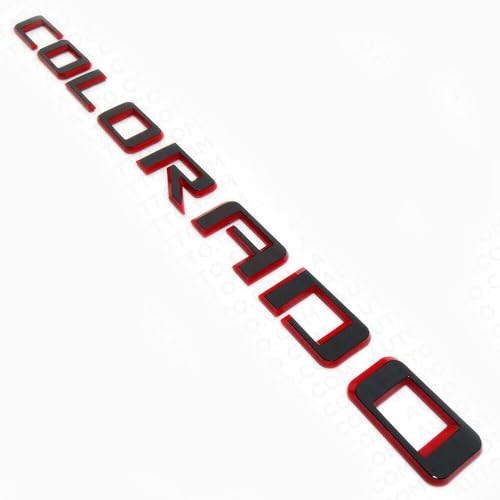 OEM 2023 Colorado Emblem 3D Letters Badge fits Replacement for 2019 1pc redline