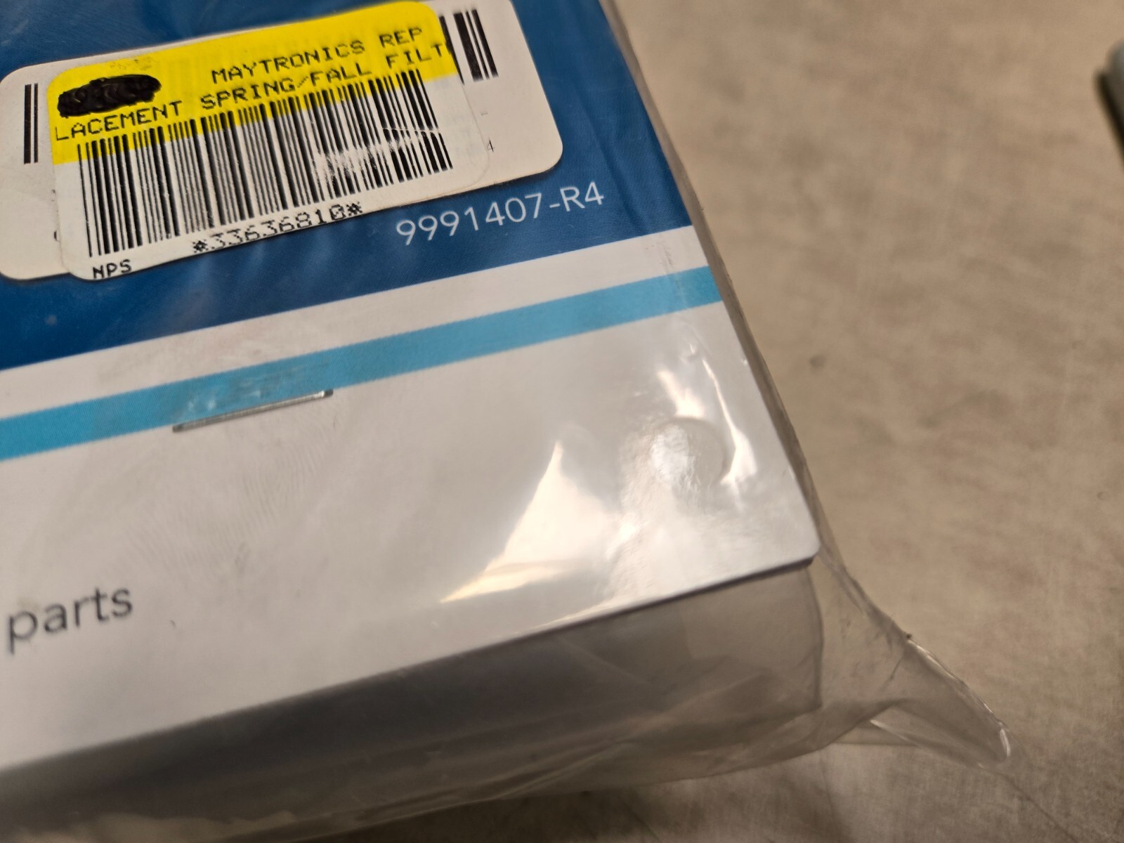 Genuine Dolphin Maytronics SM Spring Cartridge Filter Panels 9991407-R4 4 Pack