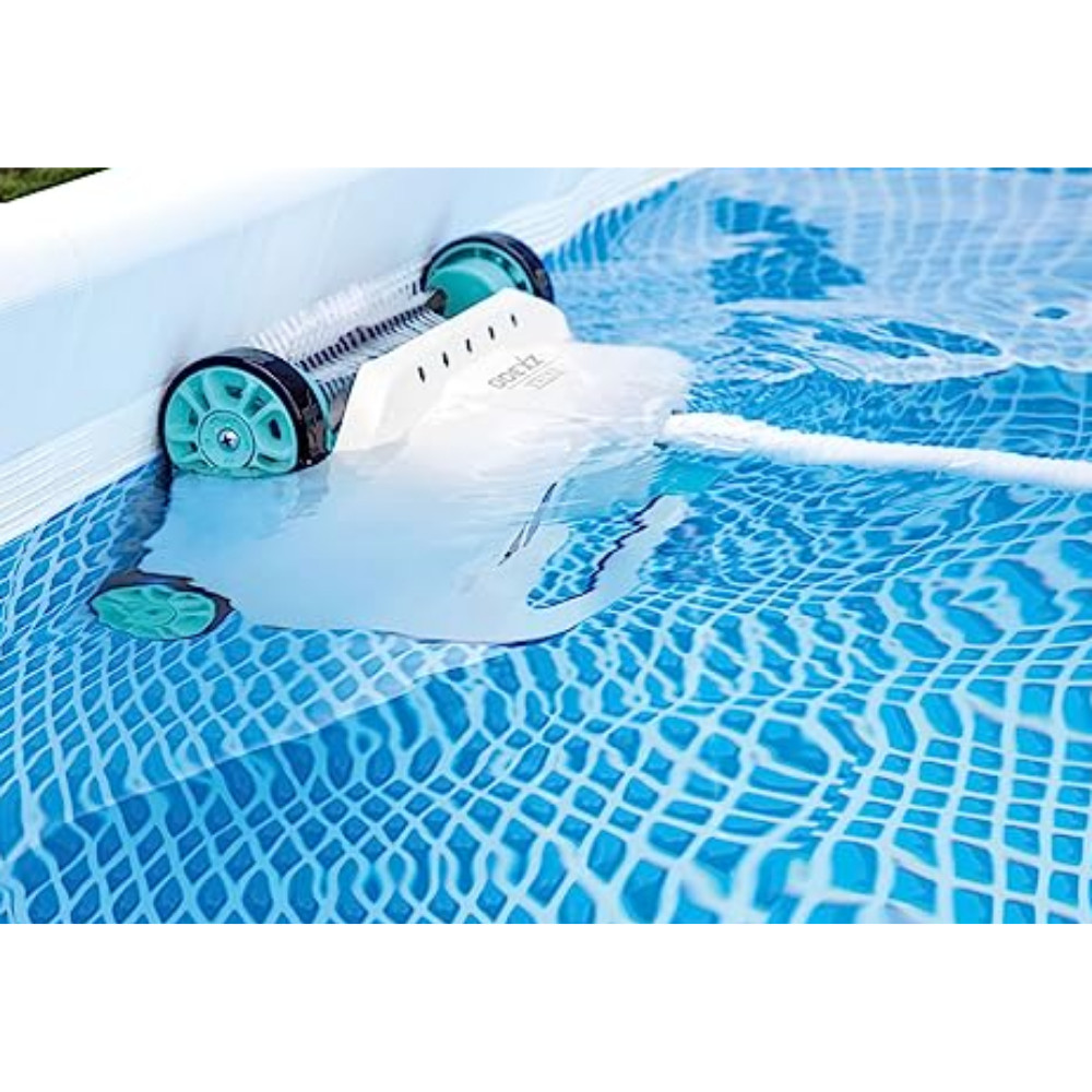 Intex 28005E 700 Gal Per Hour Pool Cleaner Robot Vacuum w/ 21 Ft Hose SWIMMING