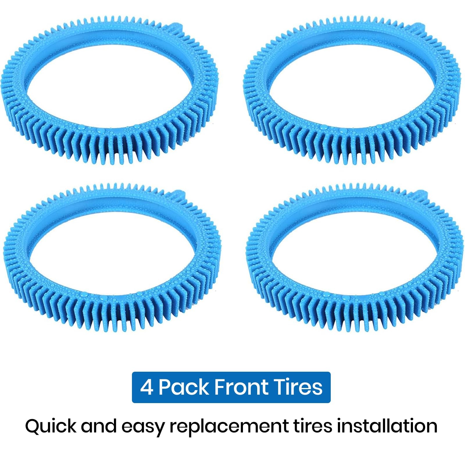 AR-PRO Replacement Tires with Super Hump | Compatible 4 PACK-Front