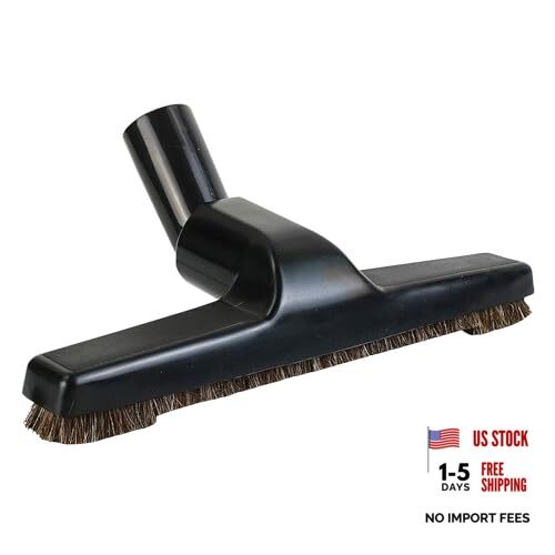 Universal 1 ¼ Inch (32mm) Black Vacuum Cleaner Floor Brush 10&Prime; Wide (1 Brush