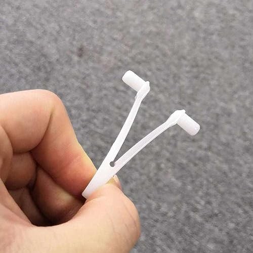 White Pool Supply V Clip – Butterfly Clip – 6Pcs
