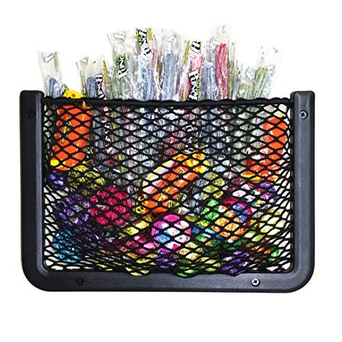 Framed Stretch Mesh Net Pocket for Auto, RV, or Home 8 inches x 11.625 inches