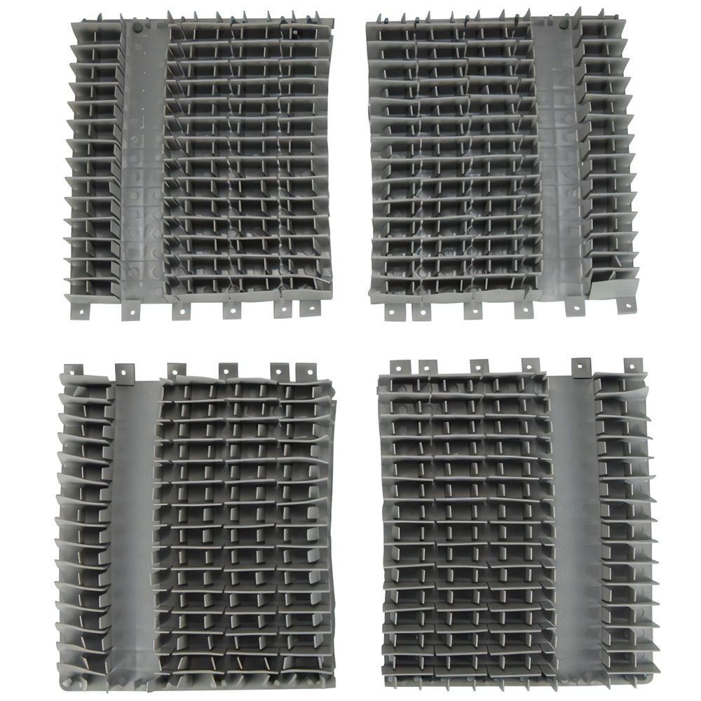 Dolphin Maytronics Grey Climbing Brush 4 Pack for Triton Plus & DX Models & More