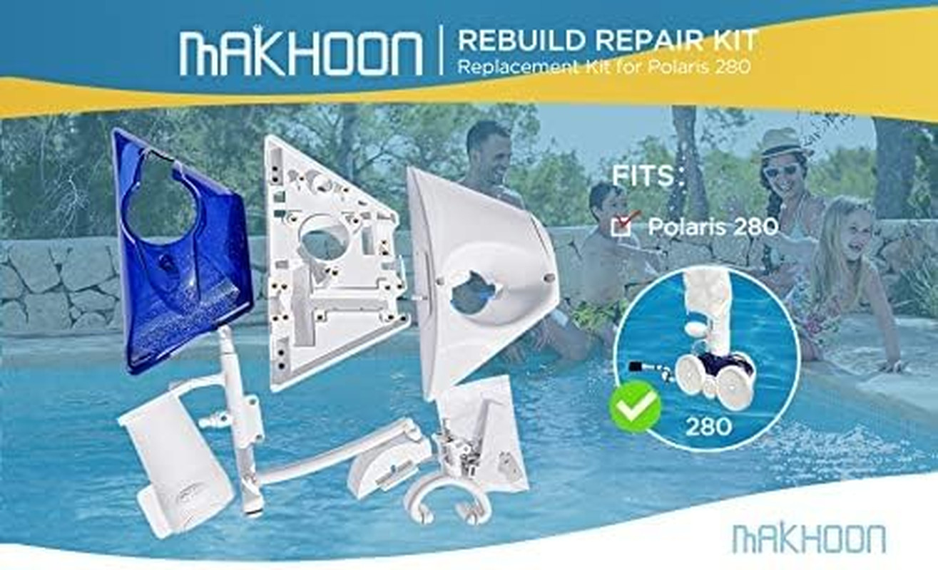 Rebuild Repair Kit Replacement for Automatic Pool Cleaner Polaris Zodiac 280 (No