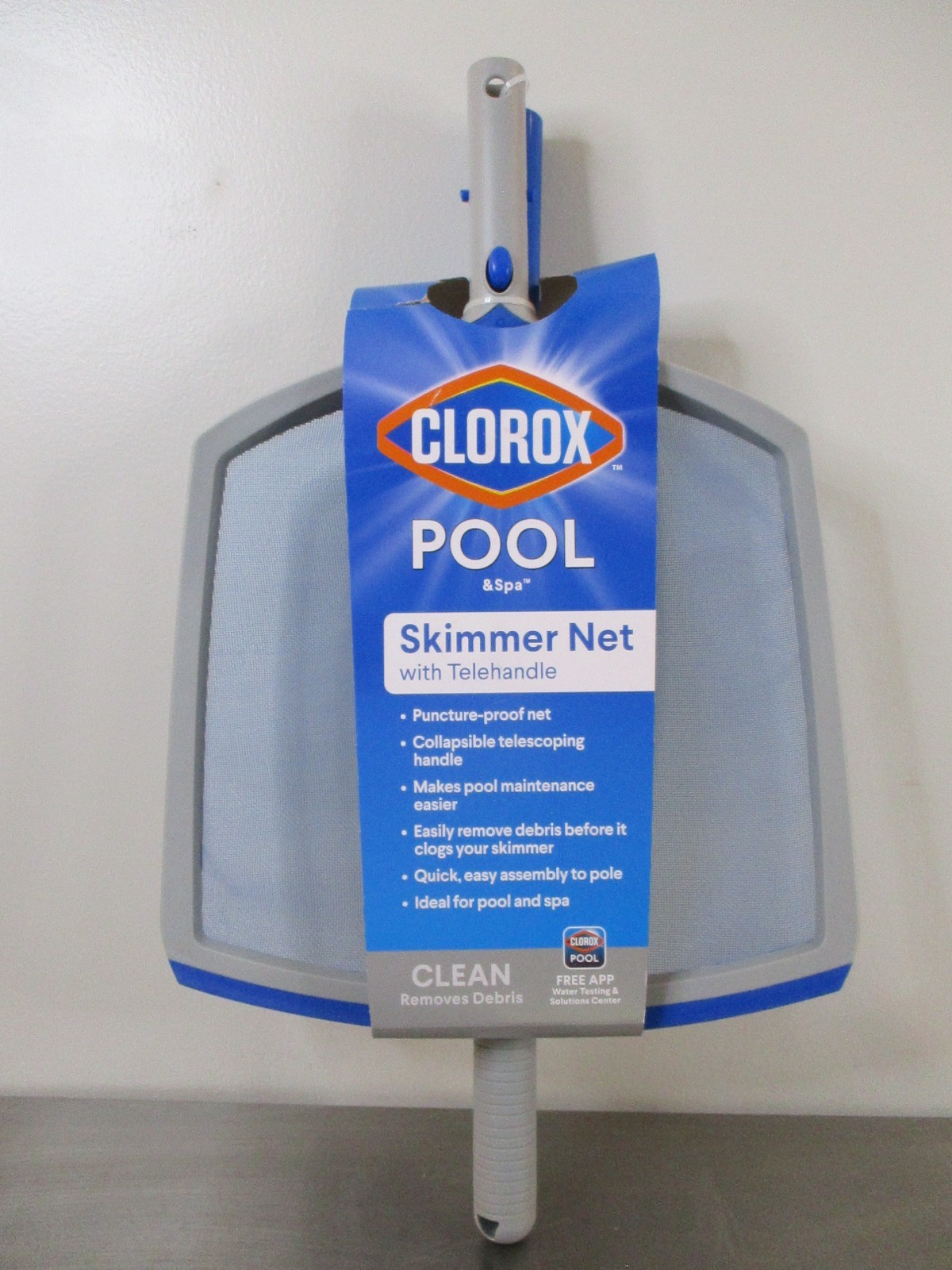 Clorox Pool & Spa Skimmer 4 ft Telescoping Pole for Pools and Spas BRAND NEW