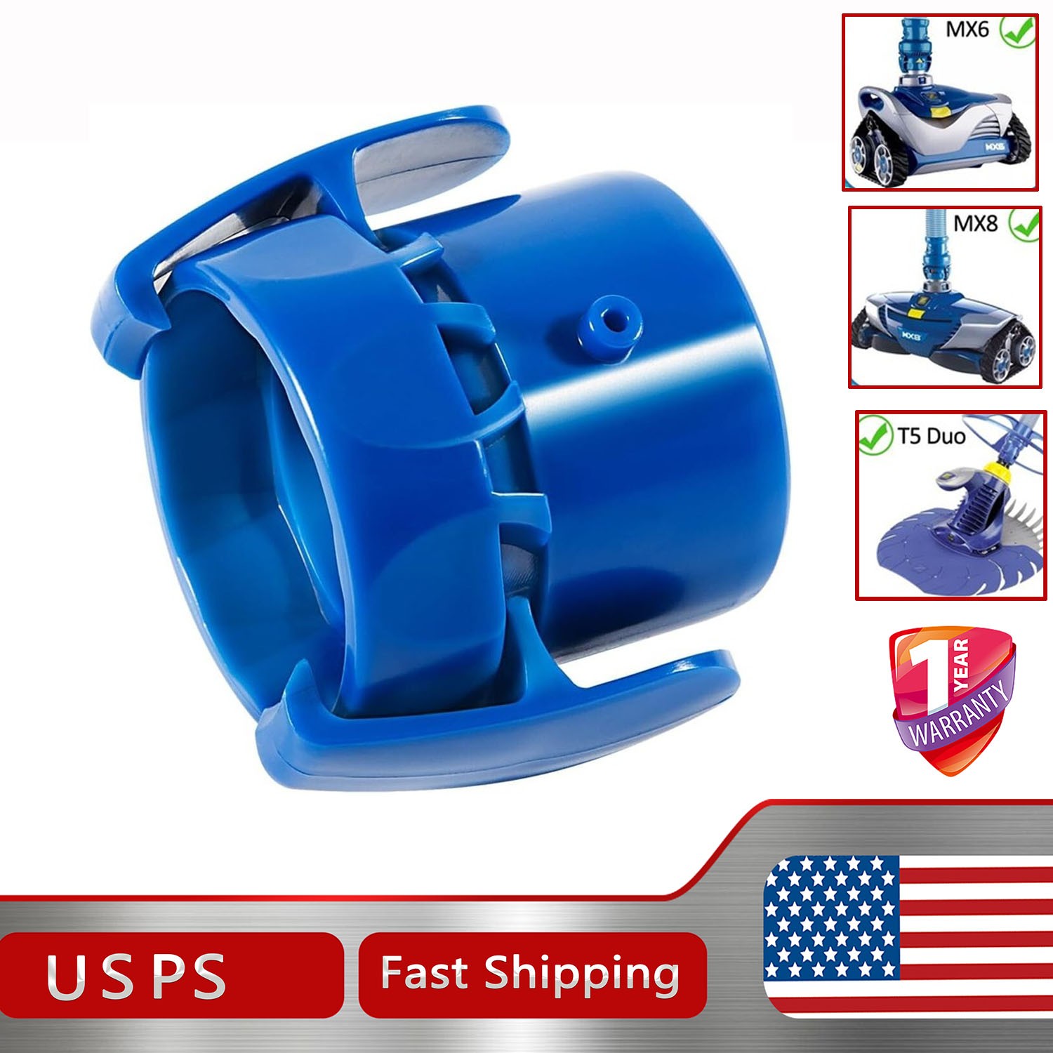 For Zodiac Quick Connector fit Baracuda MX6 MX8 T5 Duo Suction Cleaner R0526900