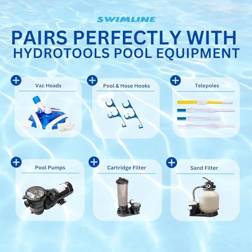 HydroTools by 1-1/4-Inch Diameter Economy 24-Foot Pool Classic 1.25 IN X 24 FT