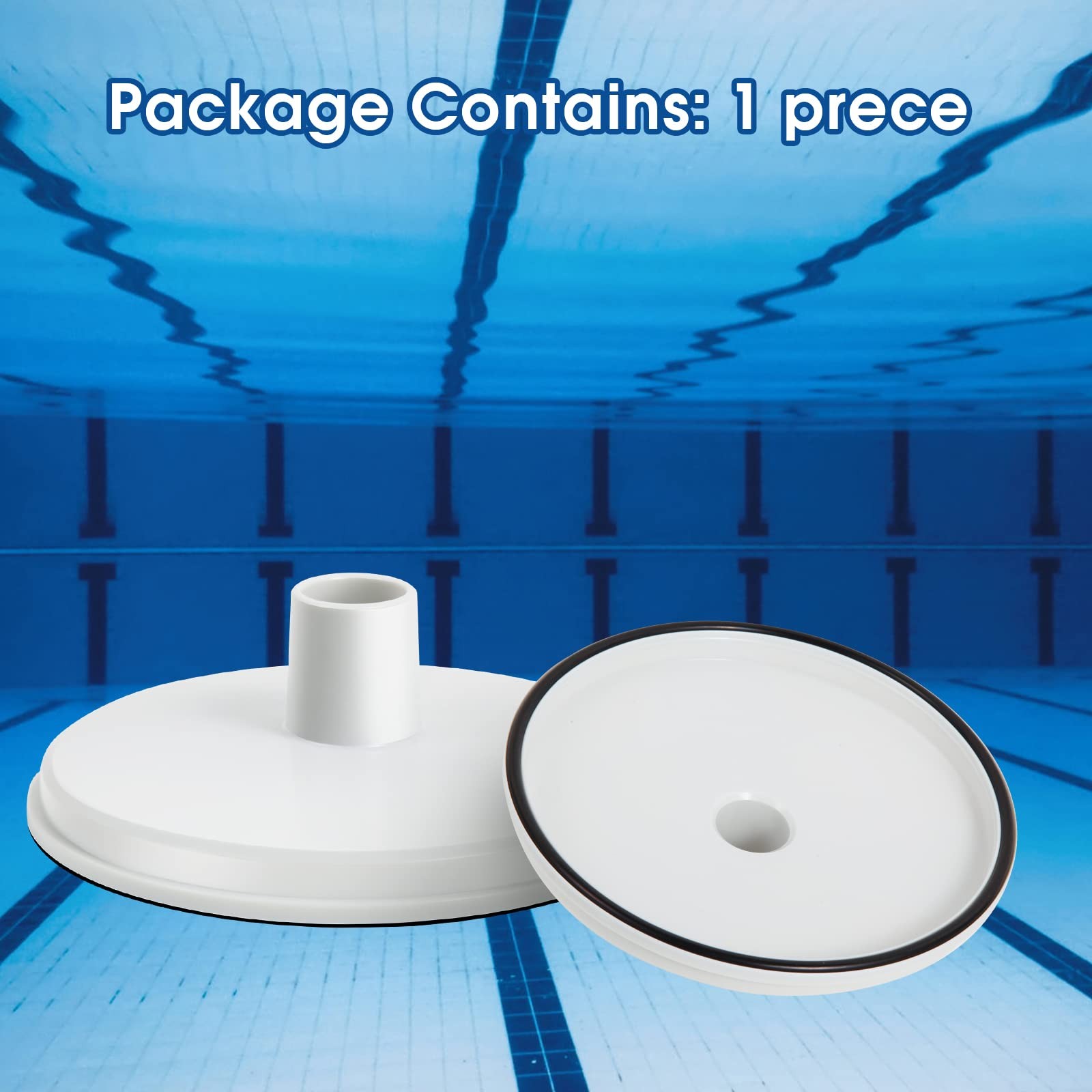 Skim Vac Pool Vacuum Plate Replacement for Hayward Skimmers 7 29/32 In