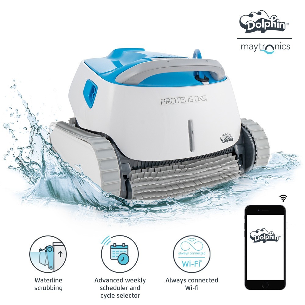 Dolphin Proteus DX5i robotic pool cleaner 88886212-LSWIF