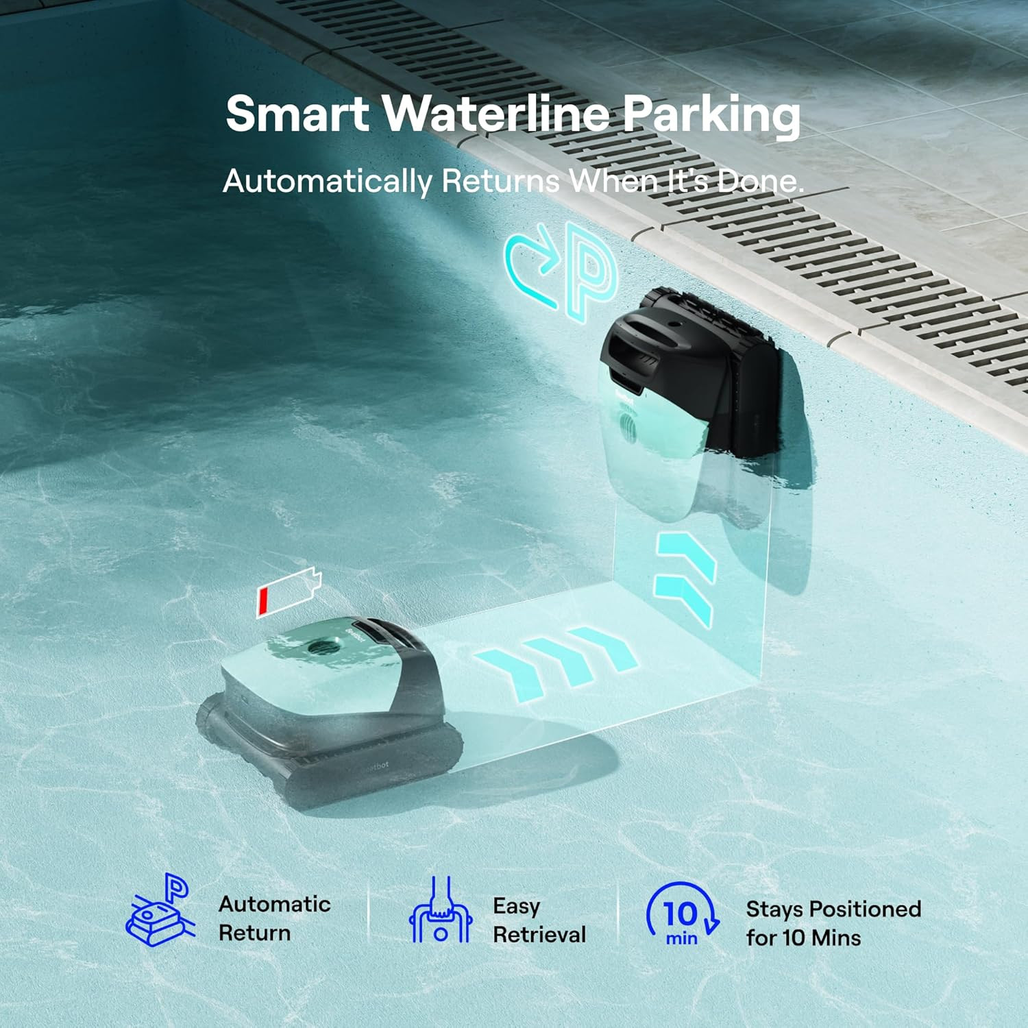 (2026 Upgrade) Beatbot Sora 10 Cordless Pool Vacuum Robot for Inground & above G