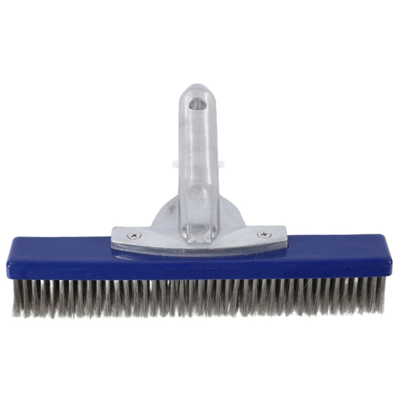 10&Prime; Stainless Steel Wire Bristle Pool Brush, Clean Concrete Rust, Tile Calcium