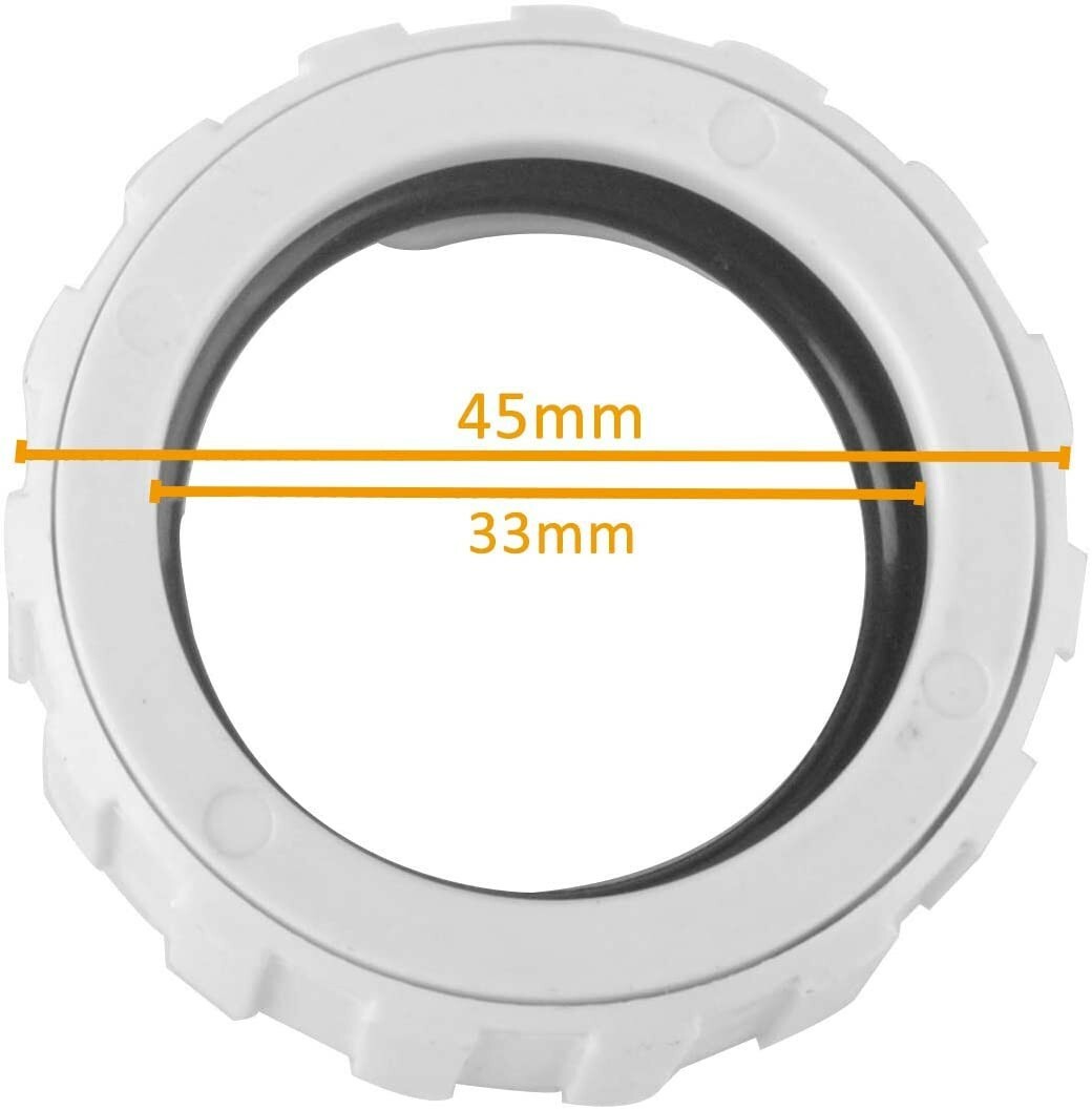 6 Pack Pool Cleaner Feed Hose Nut 9-100-3109 For Zodiac Polaris 360 Pool Cleaner