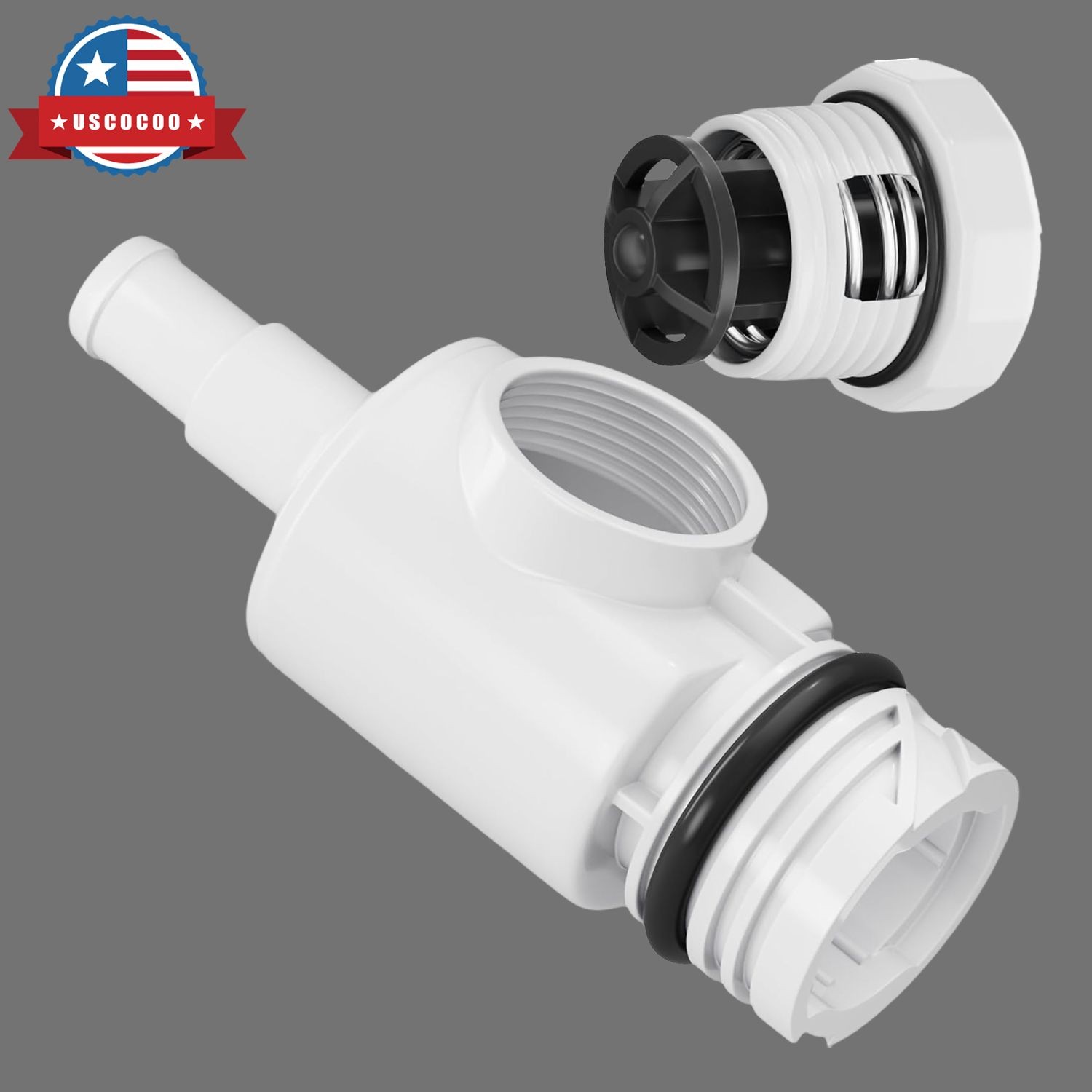 Aftermarket Pressure Relief Valve & D29 UWF Wall Fitting for Polaris 180 380 280