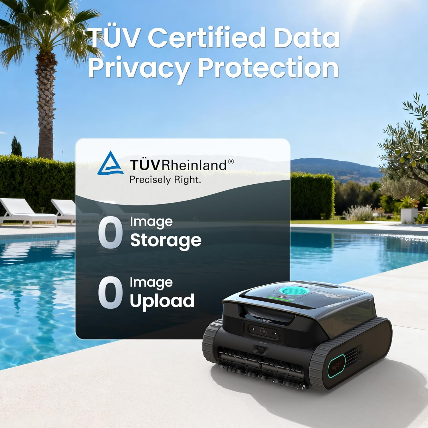 Scuba V3 AI Vision Cordless Pool Cleaner – 10X Faster & 24/7 Cleaning