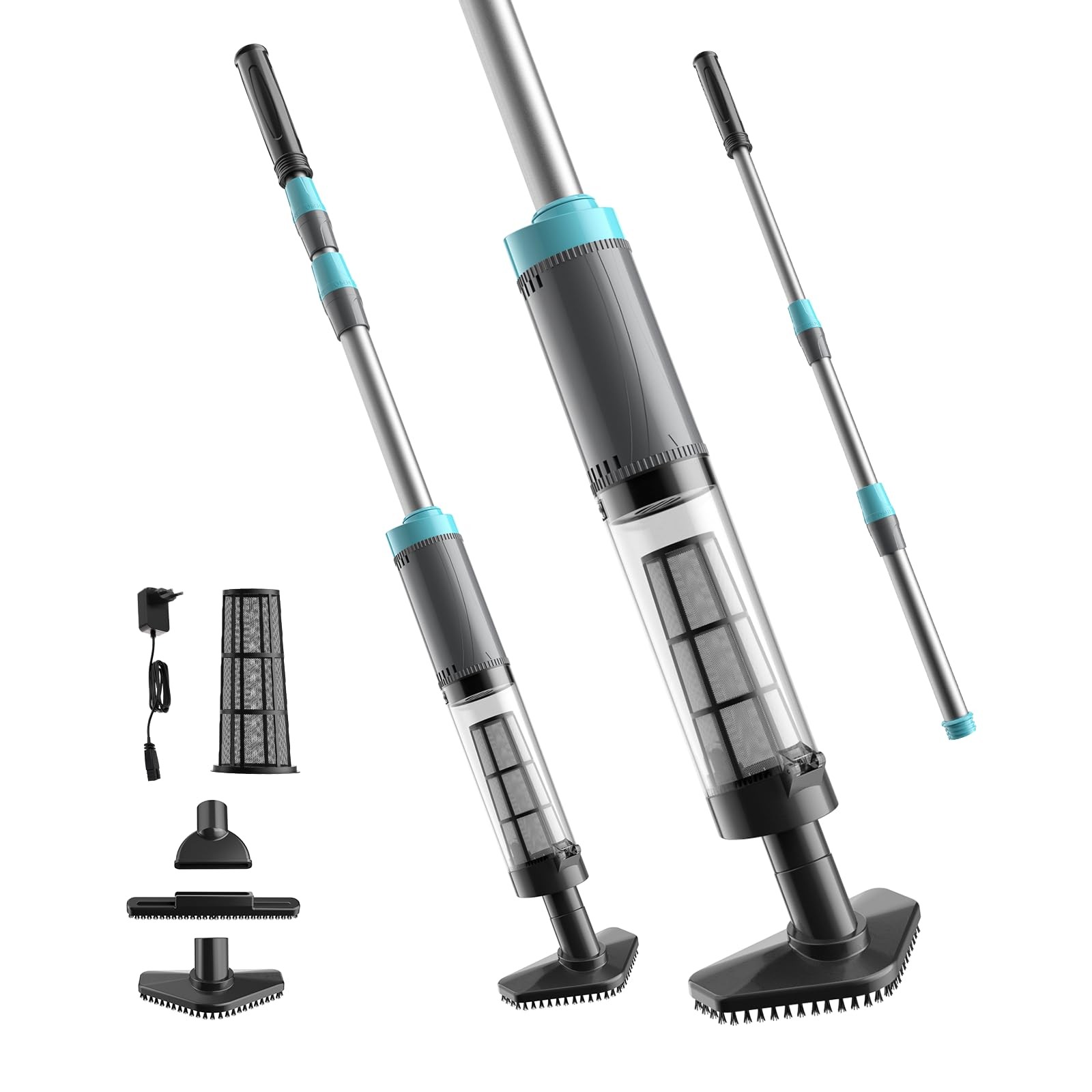 VERVEWAVE Handheld Hot Tub Vacuum, Cordless Small Pool Vacuum for Above Groun…