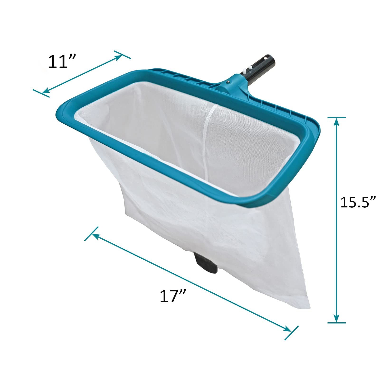 Professional Pool Skimmer Net, Heavy Duty Swimming Leaf Rake Cleaning Tool wi…