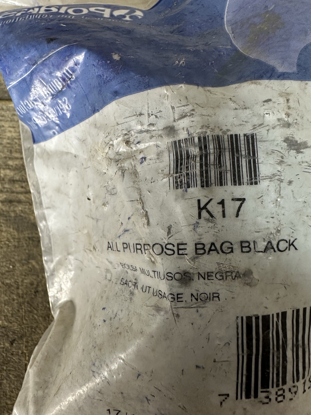 Polaris K17 All Purpose Strainer Bag Black 280 Genuine OEM Pool Spa