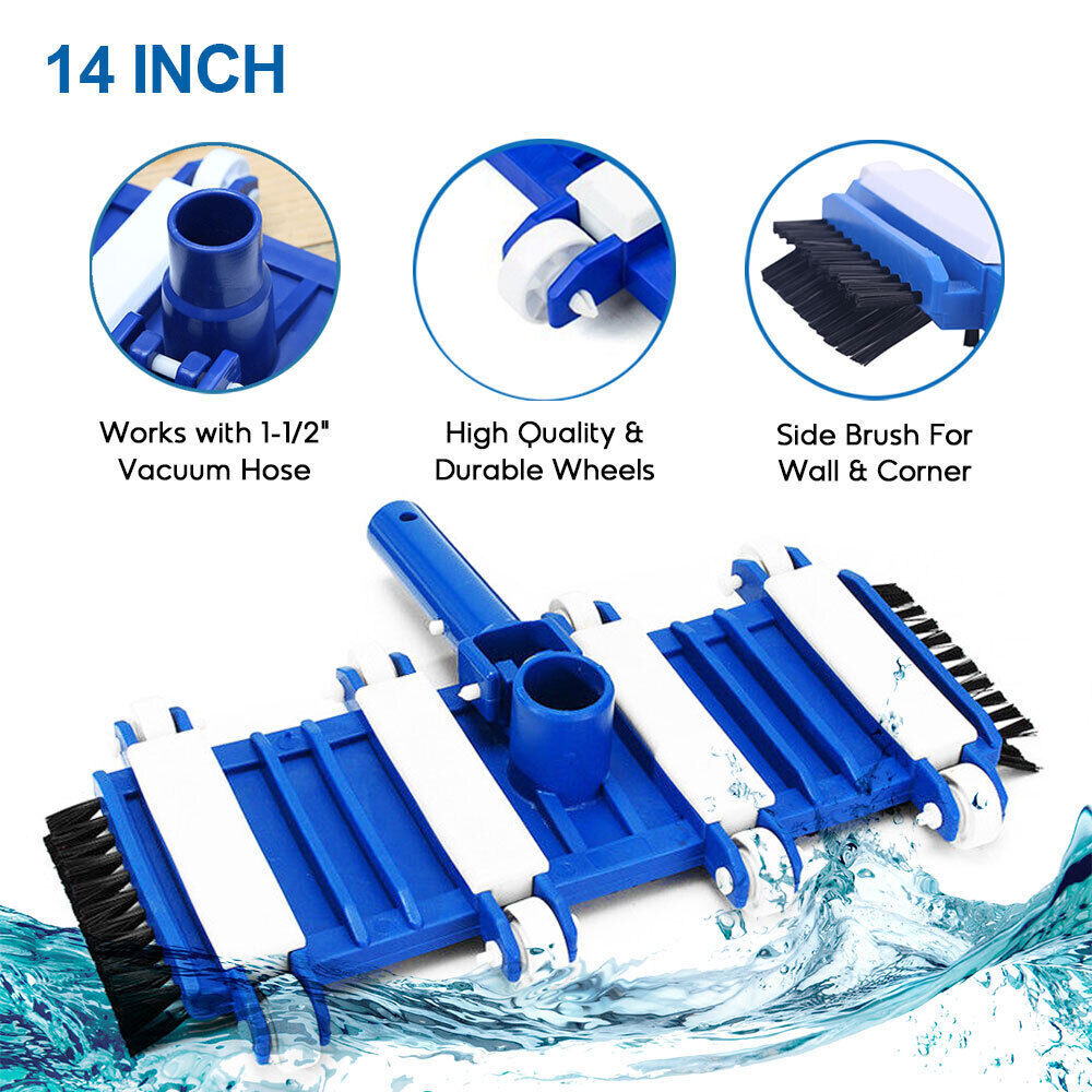 Pool Cleaning Equipment & Accessories | No Pole or Hose-Manual Pool Vacuum Head