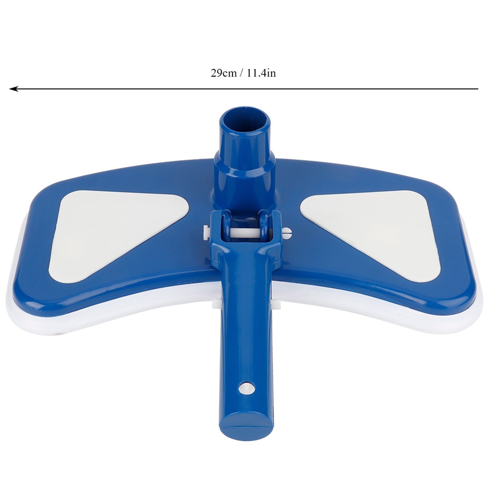 12 » Swimming Pool Curved Blue and White Suction Vacuum Brush Pool Tools