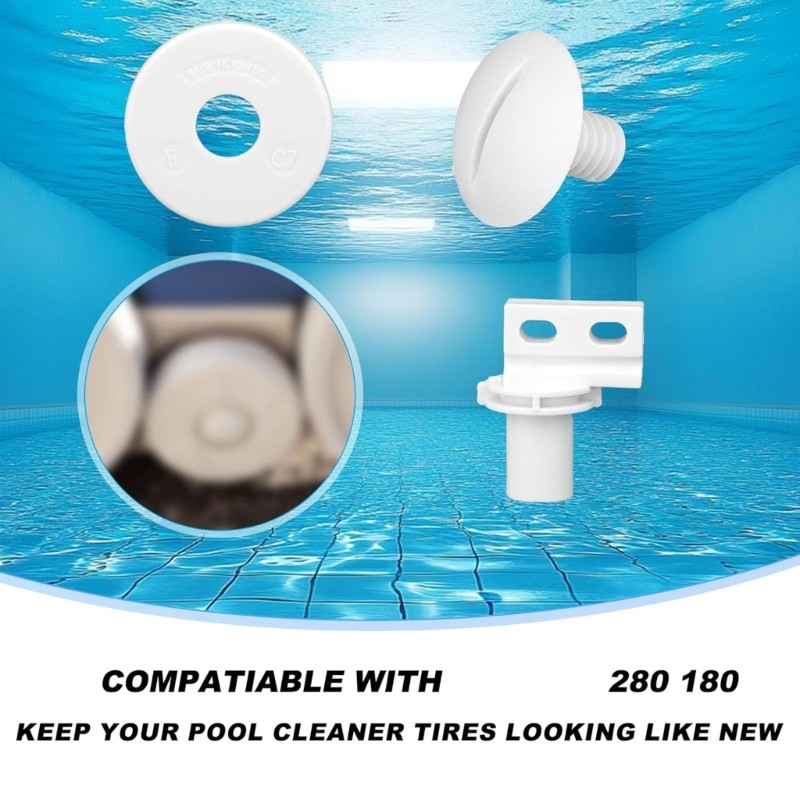 Pool Cleaner Rebuild Screws ABS Plastic Universal Fit Parts